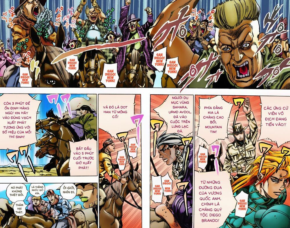 Cuộc Phiêu Lưu Bí Ẩn Phần 7: Steel Ball Run Chapter 4 - 20