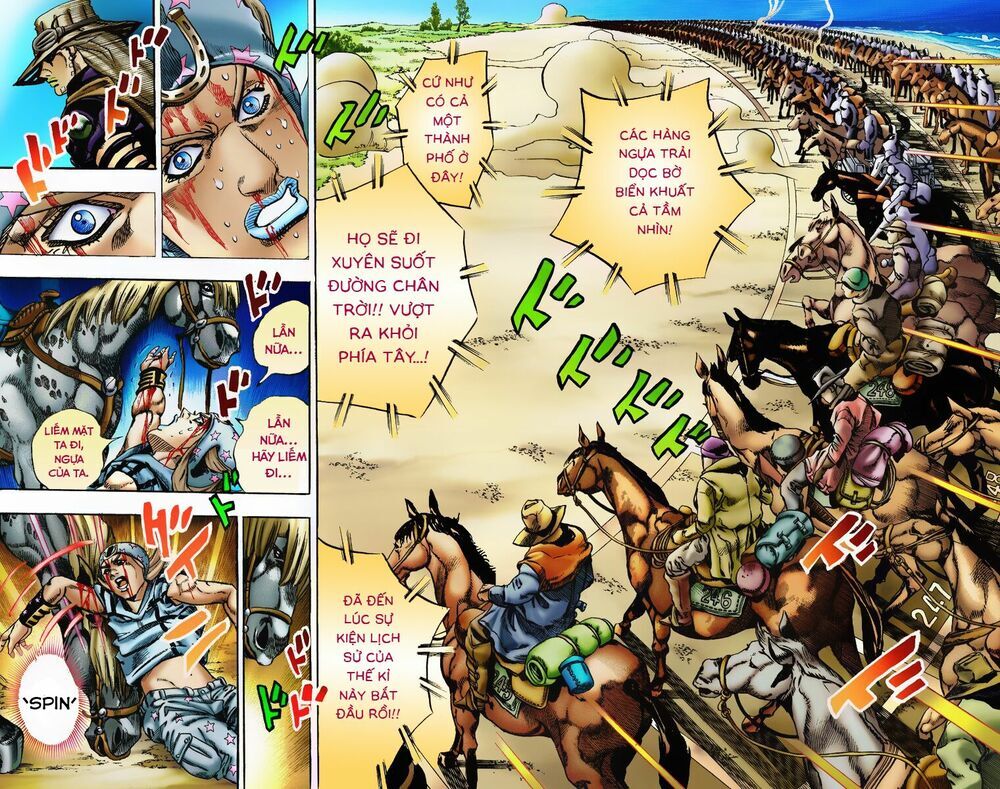 Cuộc Phiêu Lưu Bí Ẩn Phần 7: Steel Ball Run Chapter 4 - 25