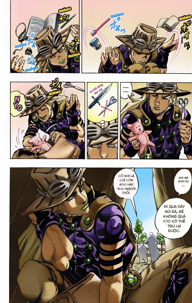 Cuộc Phiêu Lưu Bí Ẩn Phần 7: Steel Ball Run Chapter 4 - 4