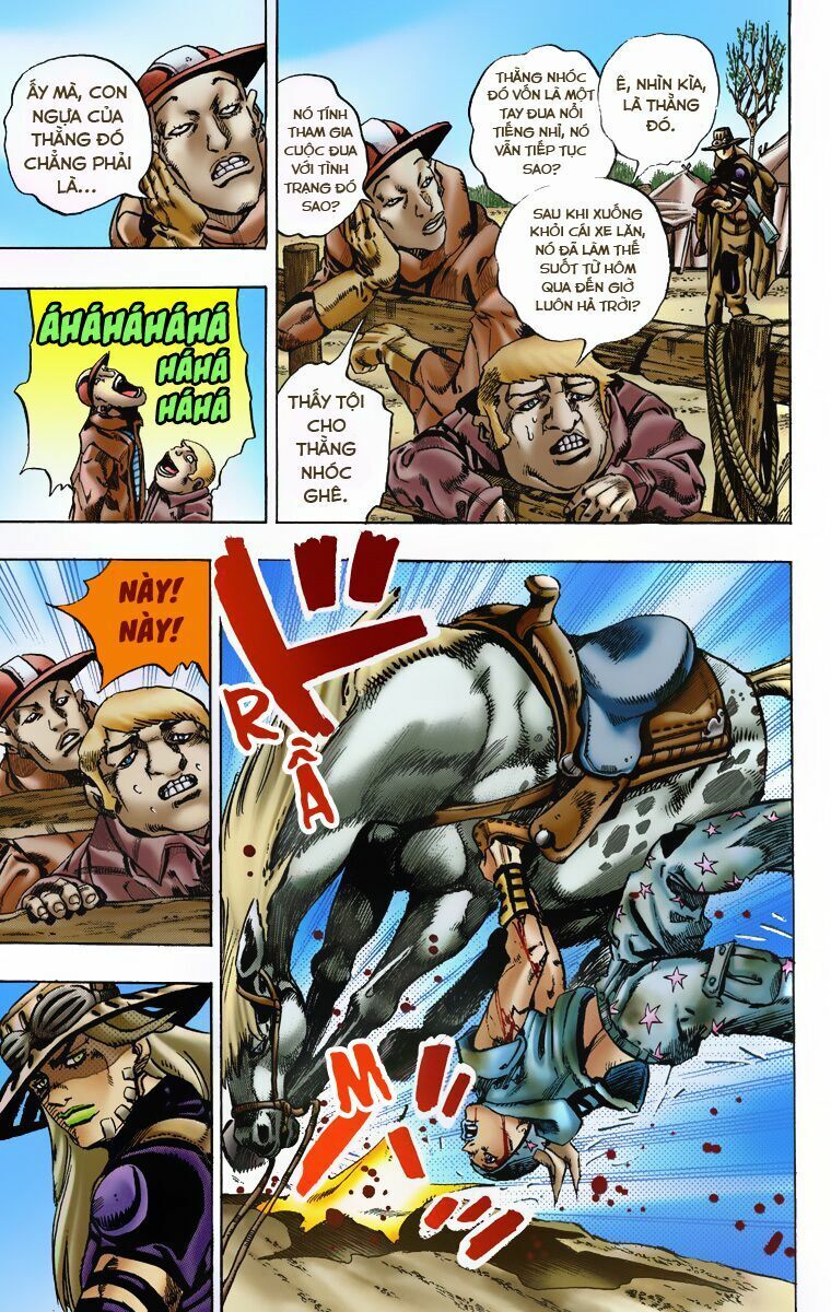 Cuộc Phiêu Lưu Bí Ẩn Phần 7: Steel Ball Run Chapter 4 - 7