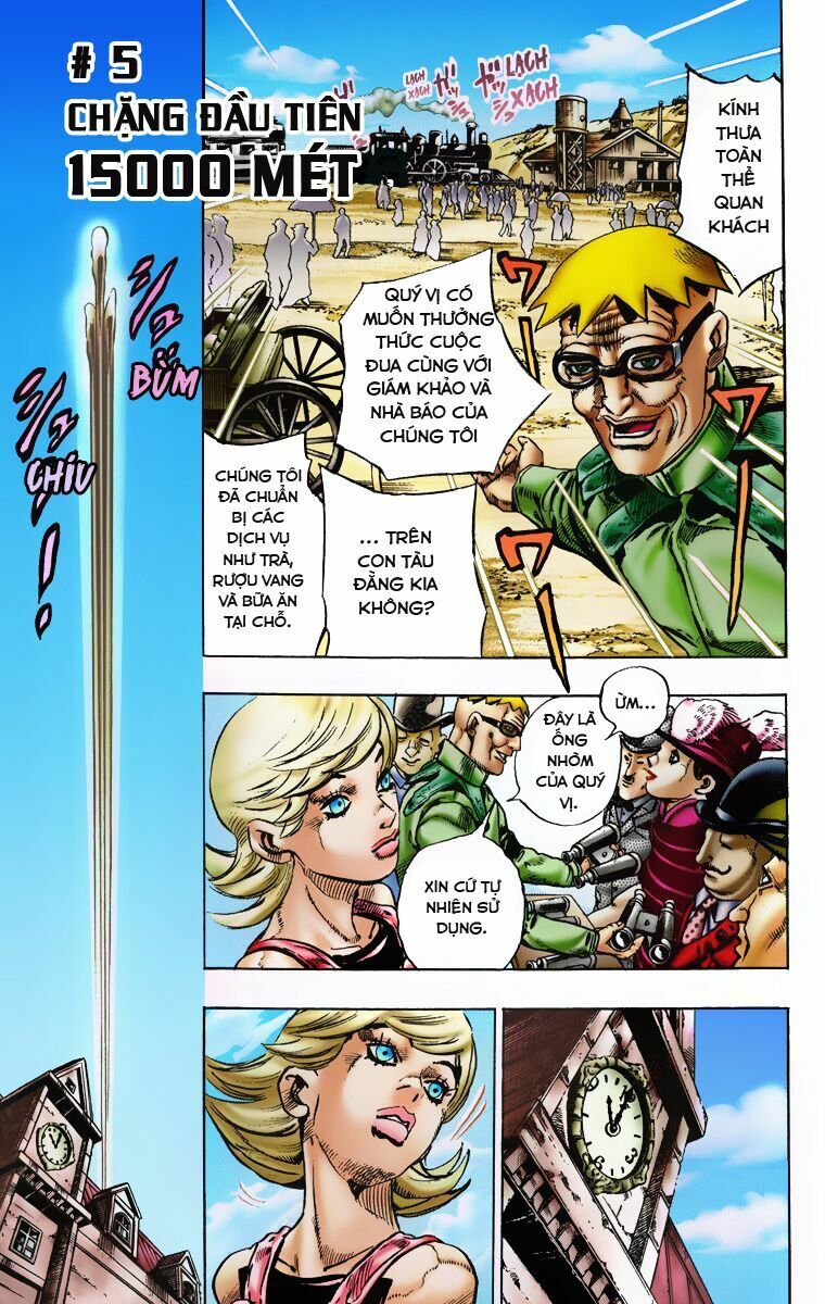 Cuộc Phiêu Lưu Bí Ẩn Phần 7: Steel Ball Run Chapter 5 - 2