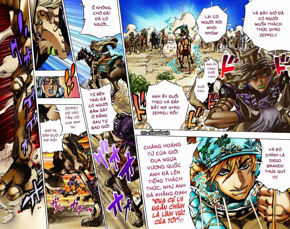 Cuộc Phiêu Lưu Bí Ẩn Phần 7: Steel Ball Run Chapter 5 - 12