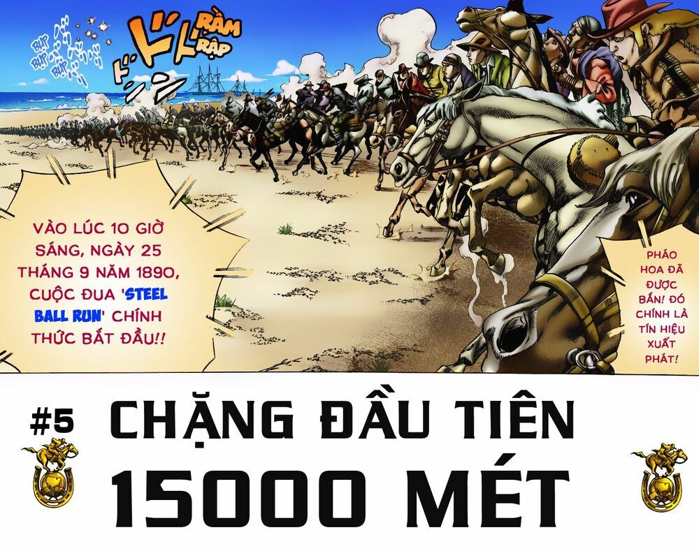 Cuộc Phiêu Lưu Bí Ẩn Phần 7: Steel Ball Run Chapter 5 - 3