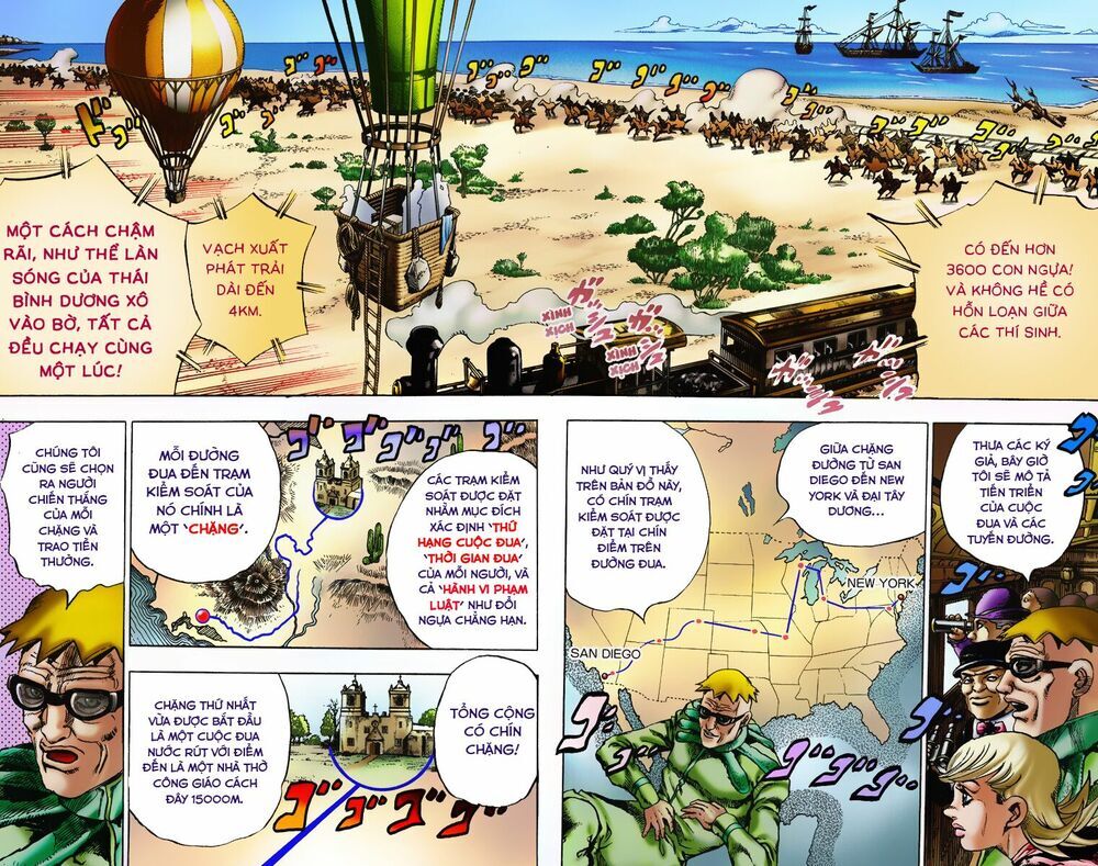 Cuộc Phiêu Lưu Bí Ẩn Phần 7: Steel Ball Run Chapter 5 - 4