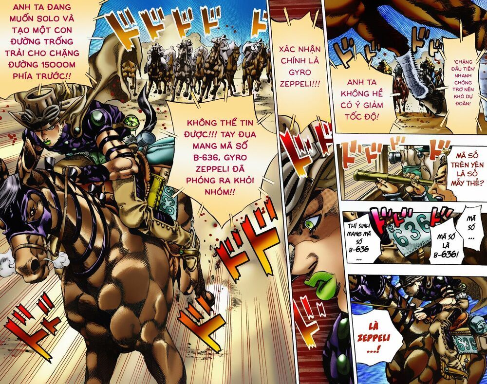 Cuộc Phiêu Lưu Bí Ẩn Phần 7: Steel Ball Run Chapter 5 - 7