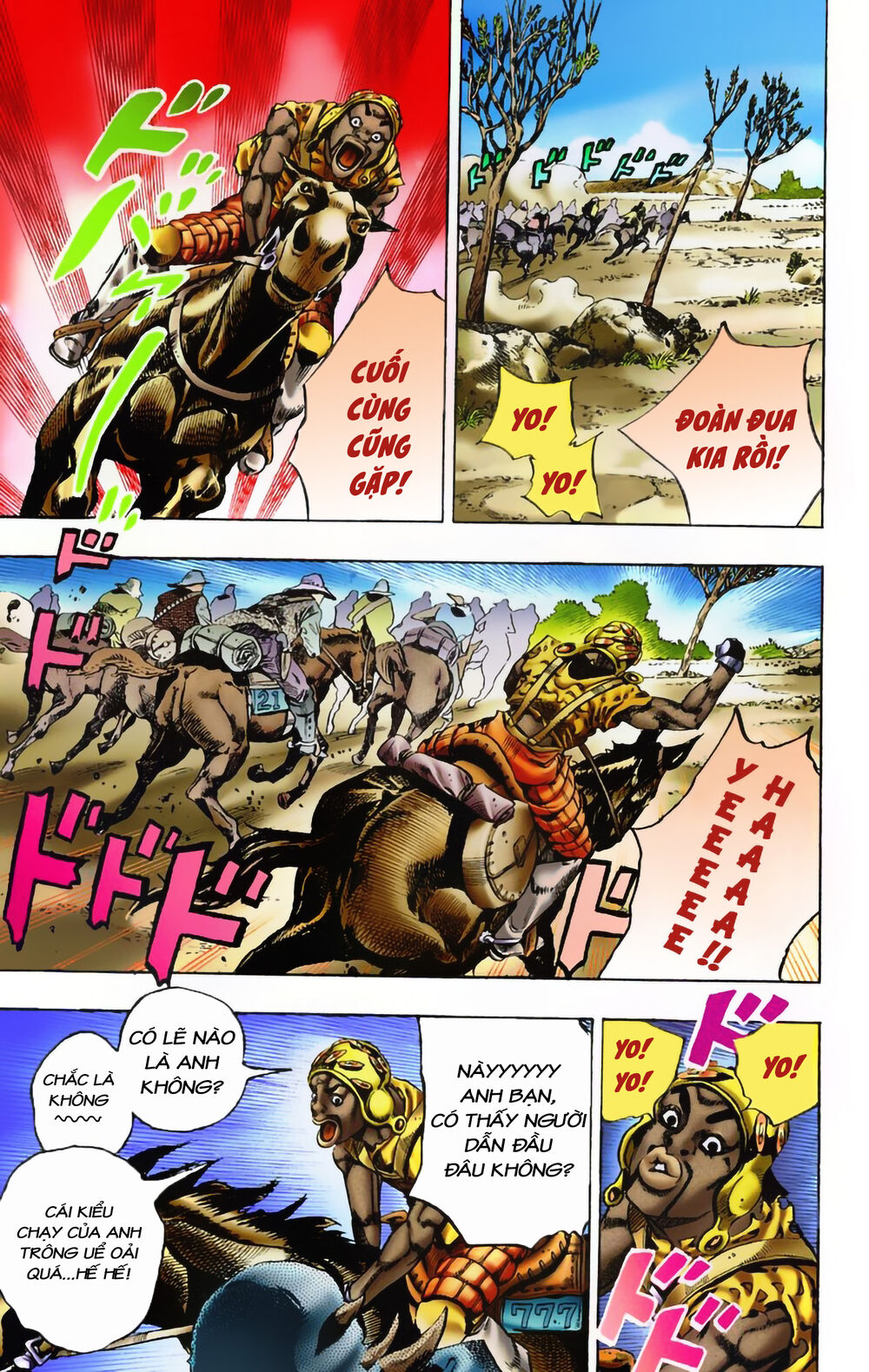 Cuộc Phiêu Lưu Bí Ẩn Phần 7: Steel Ball Run Chapter 7 - 14