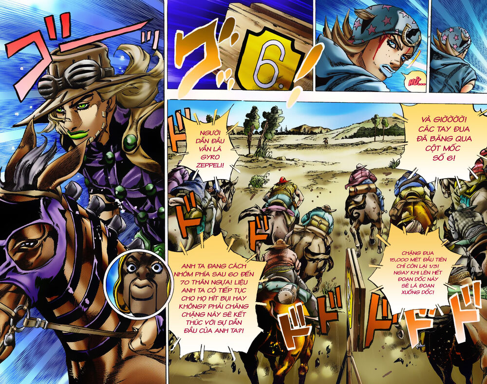 Cuộc Phiêu Lưu Bí Ẩn Phần 7: Steel Ball Run Chapter 7 - 15