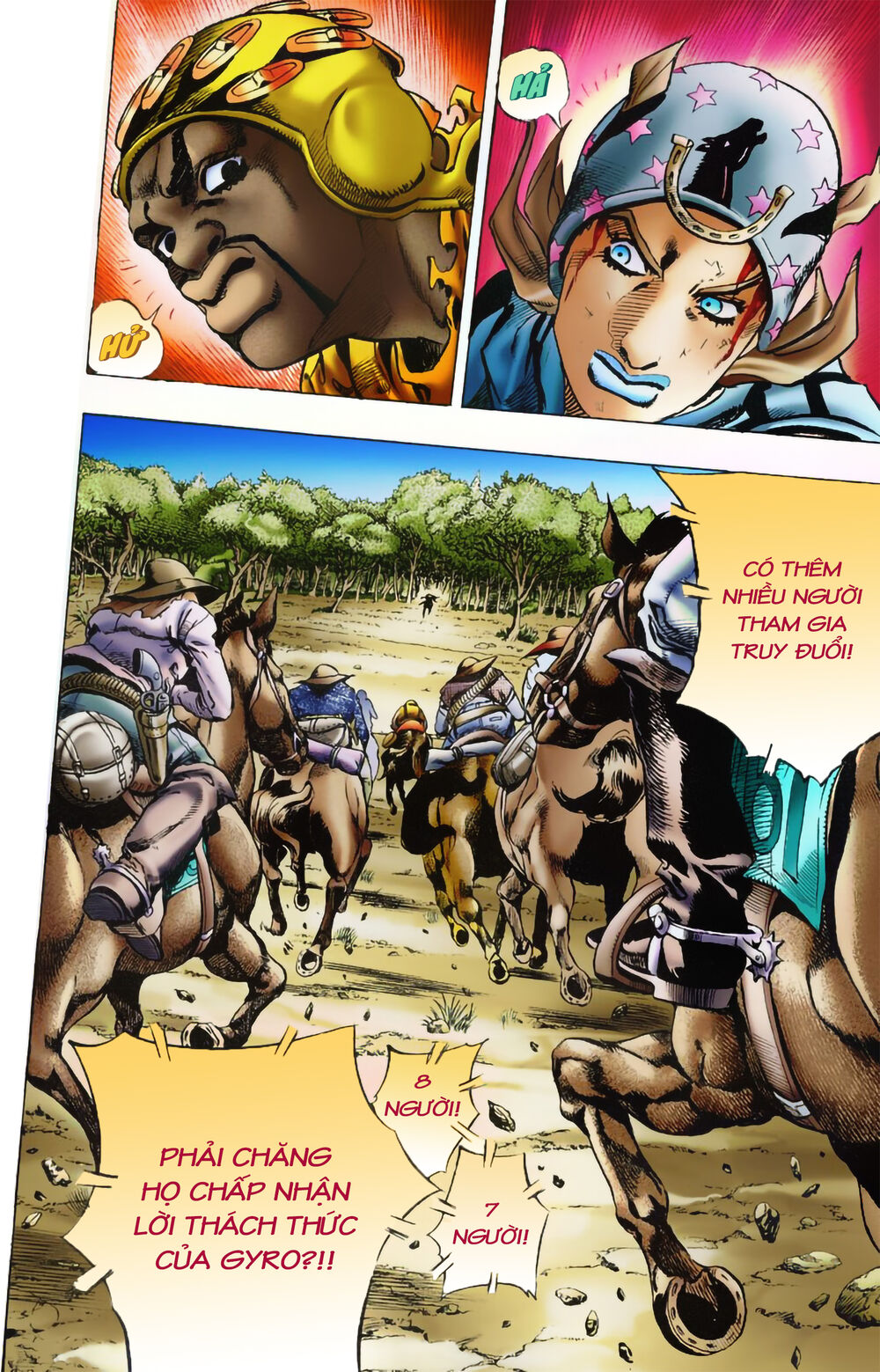 Cuộc Phiêu Lưu Bí Ẩn Phần 7: Steel Ball Run Chapter 7 - 22