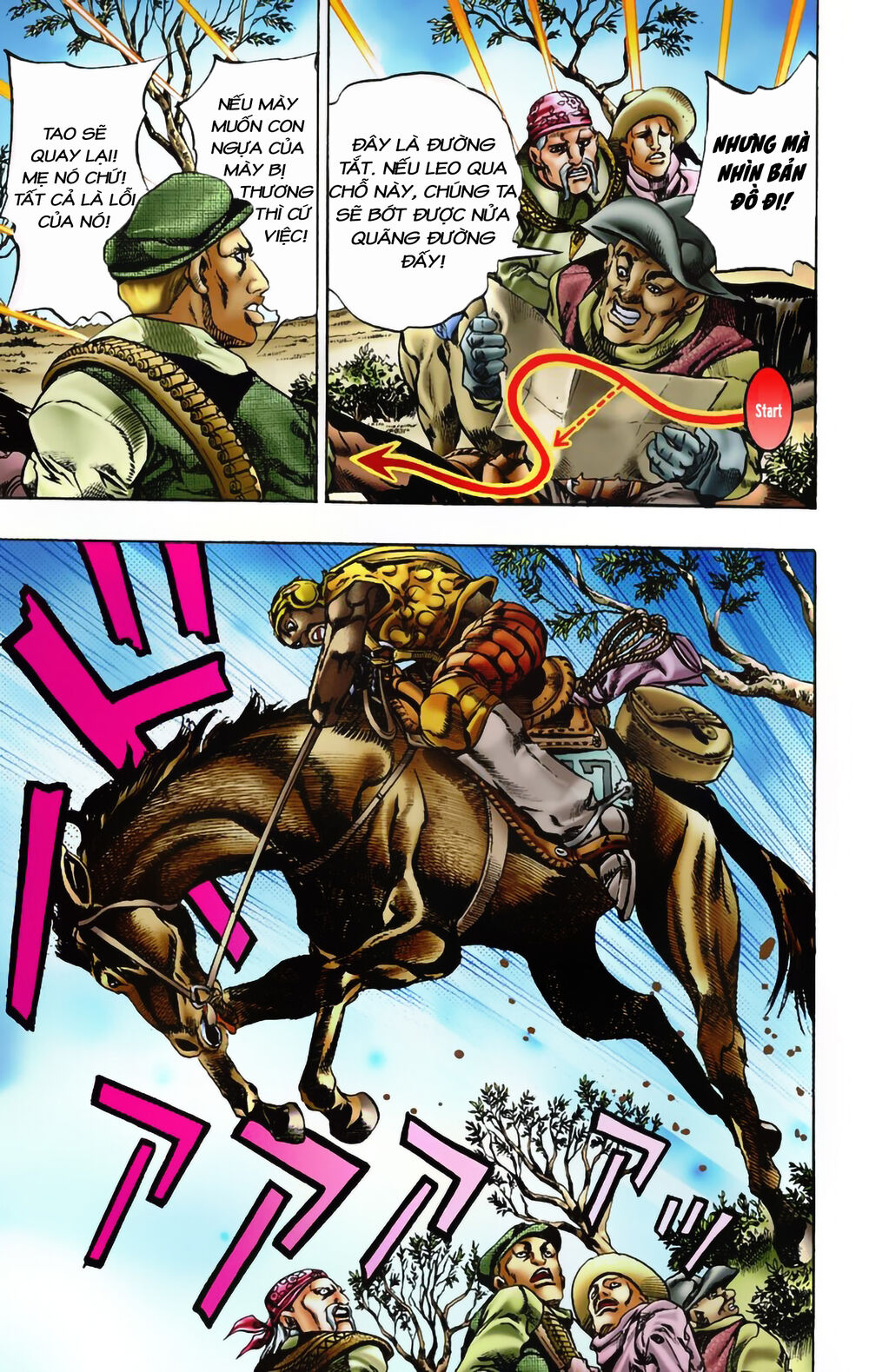 Cuộc Phiêu Lưu Bí Ẩn Phần 7: Steel Ball Run Chapter 7 - 9