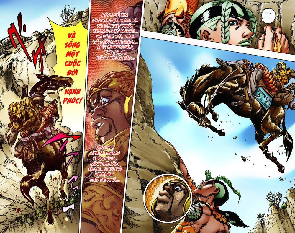 Cuộc Phiêu Lưu Bí Ẩn Phần 7: Steel Ball Run Chapter 7 - 10