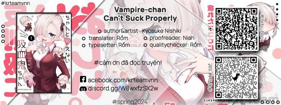 Vampire-Chan Can't Suck Properly Chapter 40 - 1