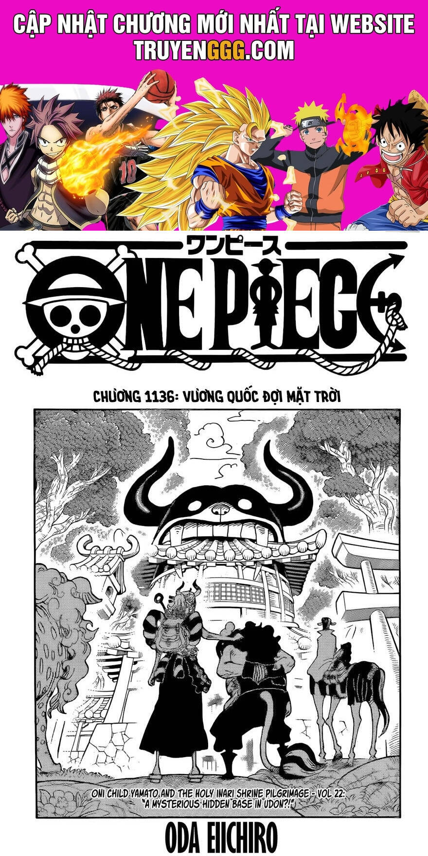 One Piece Chapter 1136 - Trang 2