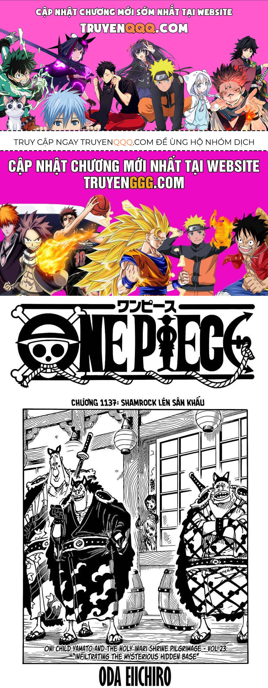 One Piece Chapter 1137 - Trang 2