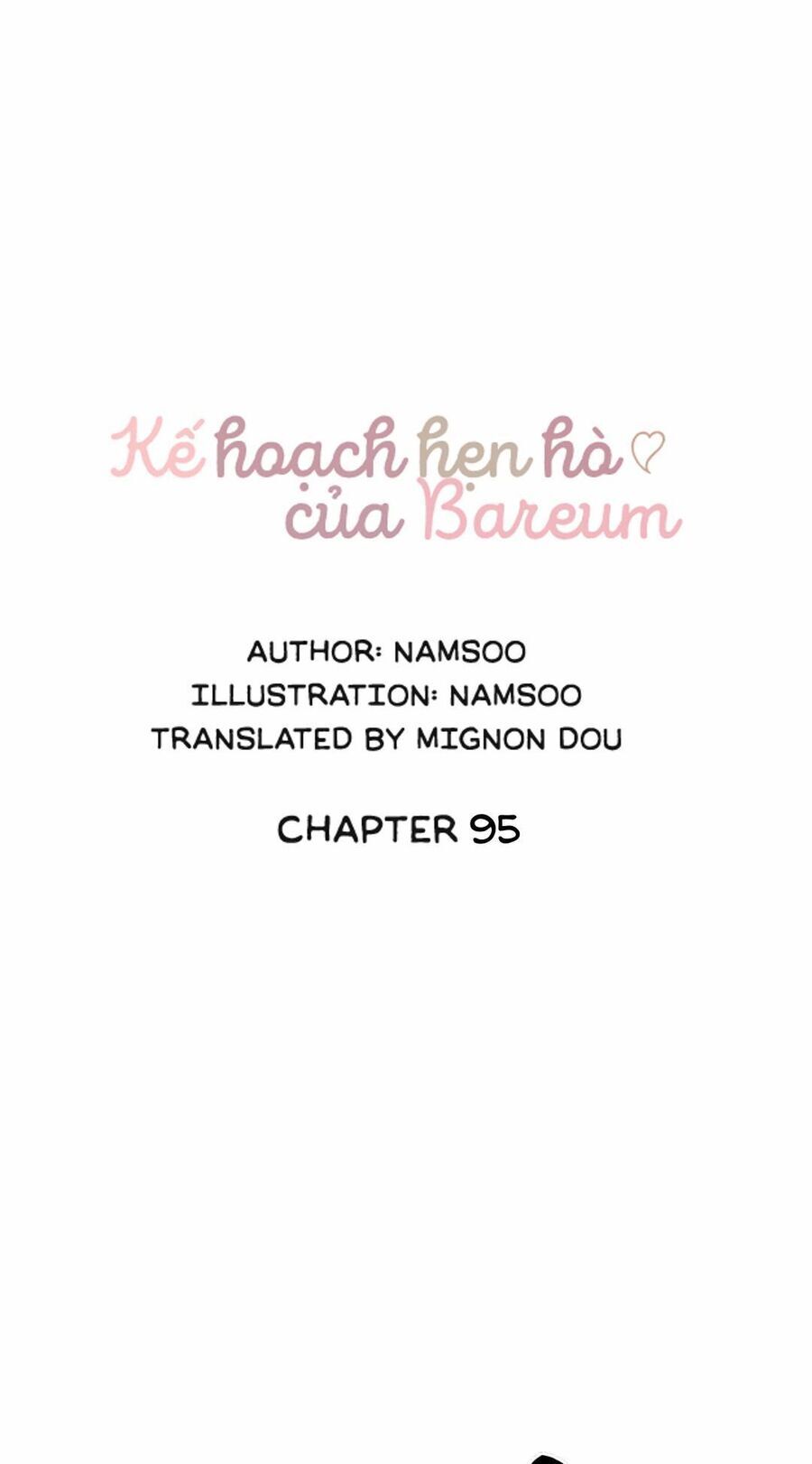 Kế Hoạch Hẹn Hò Của Bareum Chapter 95 - 2