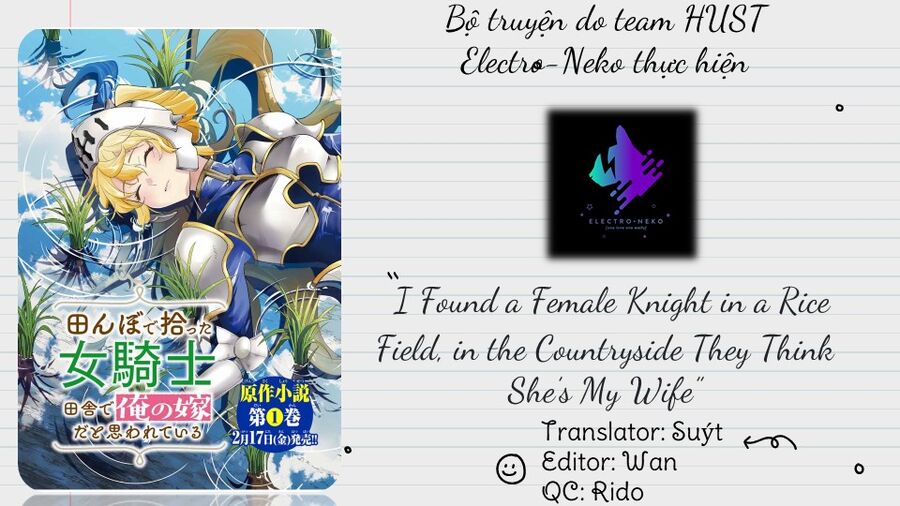 I Found A Female Knight In A Rice Field, In The Countryside They Think She’s My Wife Chapter 12 - 24