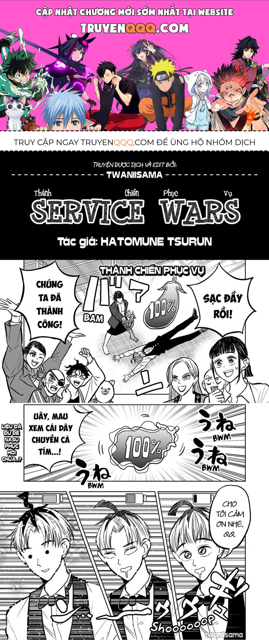 Service Wars - Thánh Chiến Phục Vụ Chapter 35 - 1