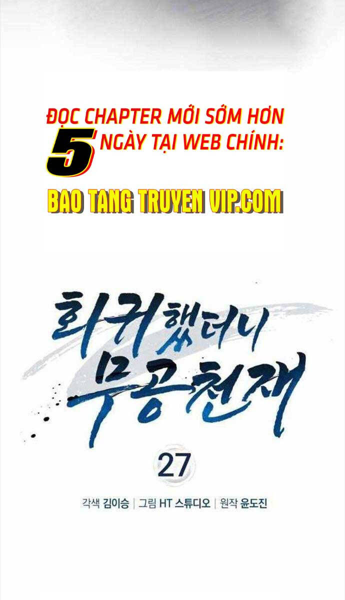 Thiên Tài Võ Thuật Hồi Quy Chapter 27 - 41