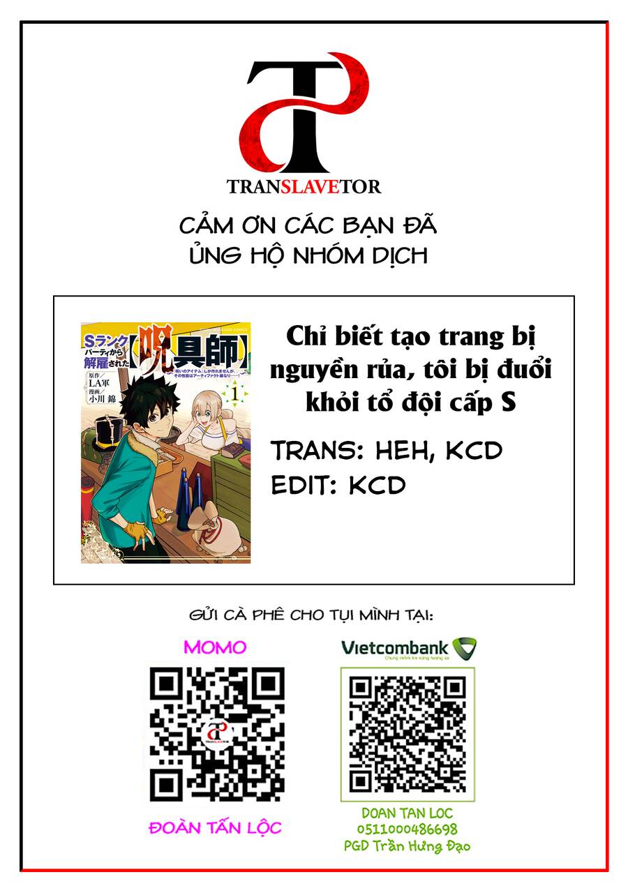 Chỉ biết chế tạo trang bị nguyền rủa, tôi bị đuổi khỏi tổ đội cấp S Chapter 9 - 34