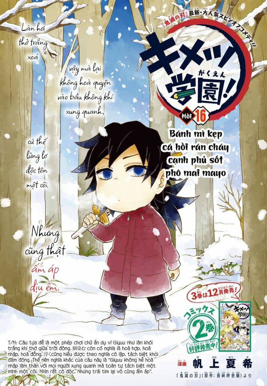 Spin-Off Học Viện Kimetsu! Chapter 16 - 1