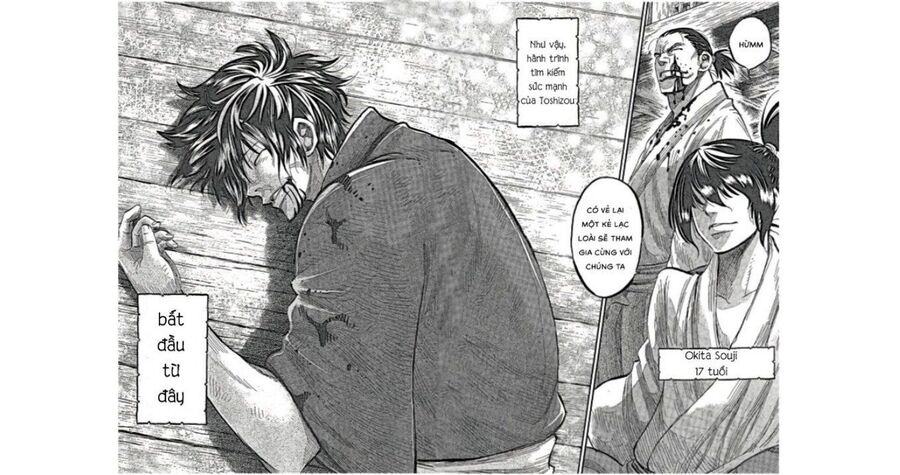 Lễ Cầu Hồn Của Shinsengumi Chapter 1.5 - Trang 2