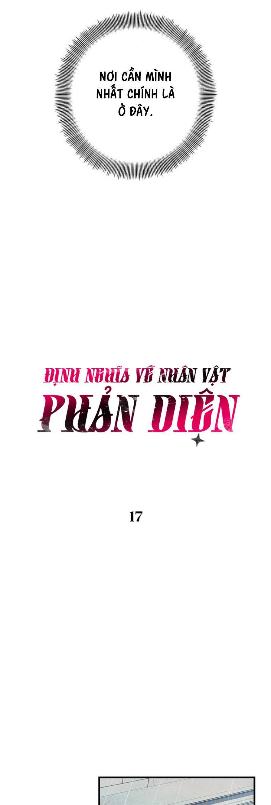 Định Nghĩa Về Nhân Vật Phản Diện Chapter 17 - 26