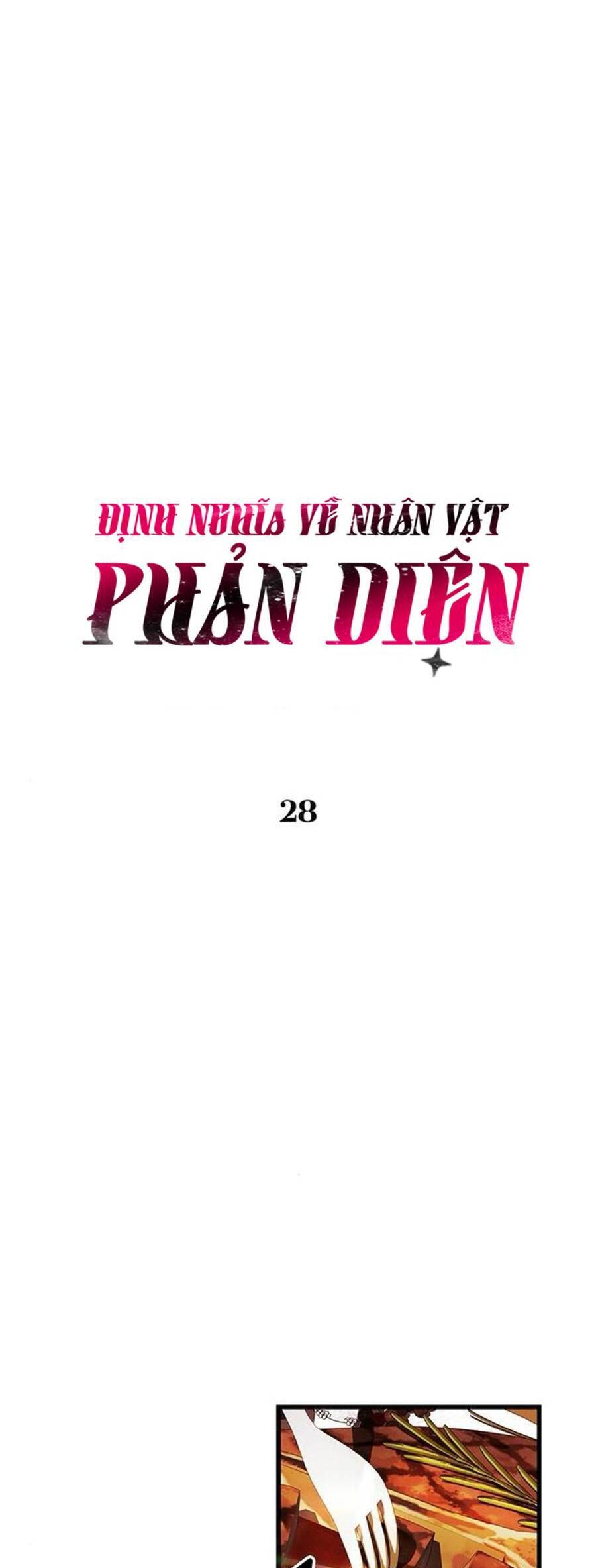 Định Nghĩa Về Nhân Vật Phản Diện Chapter 28 - 2