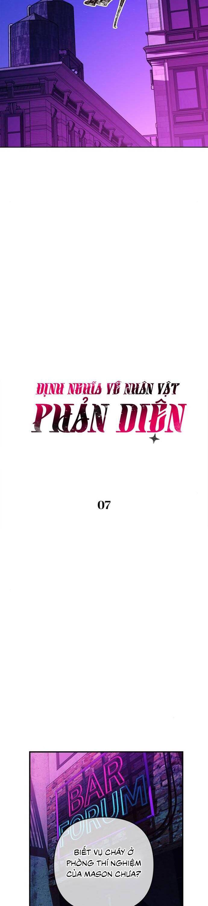 Định Nghĩa Về Nhân Vật Phản Diện Chapter 7 - 17