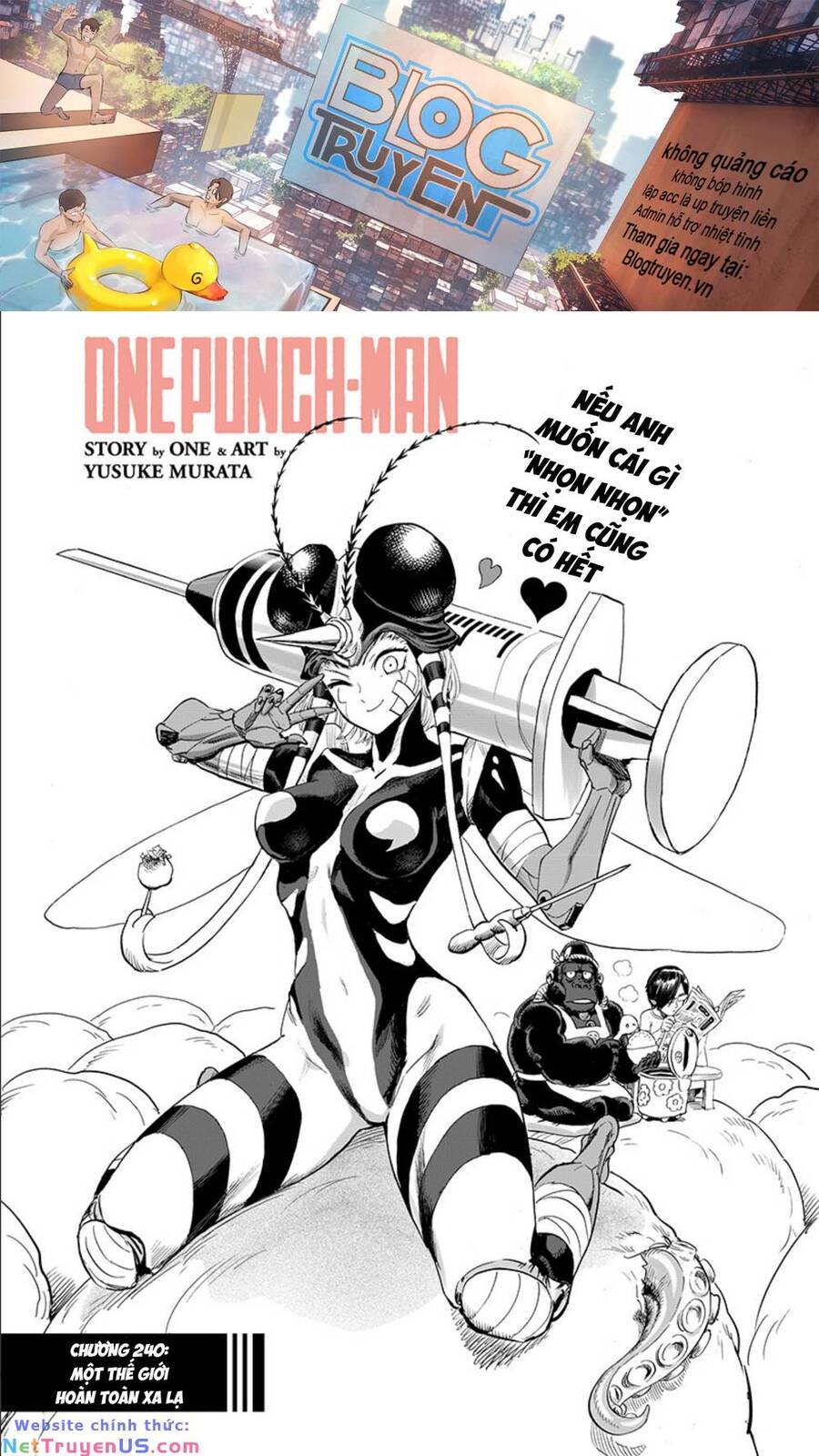 Onepunch Man Chapter 240 - 1