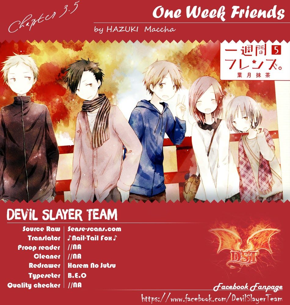 One Week Friends Dst Chapter 3.5 - 1