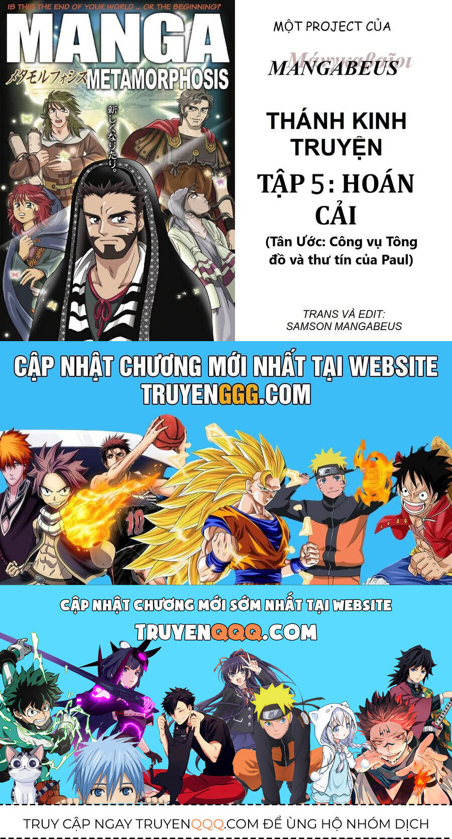 thánh kinh truyện - đấng cứu thế Chapter 24 - Trang 2