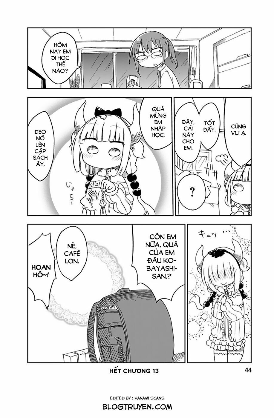 The Maid Dragon Of Kobayashi Chapter 13 - 13