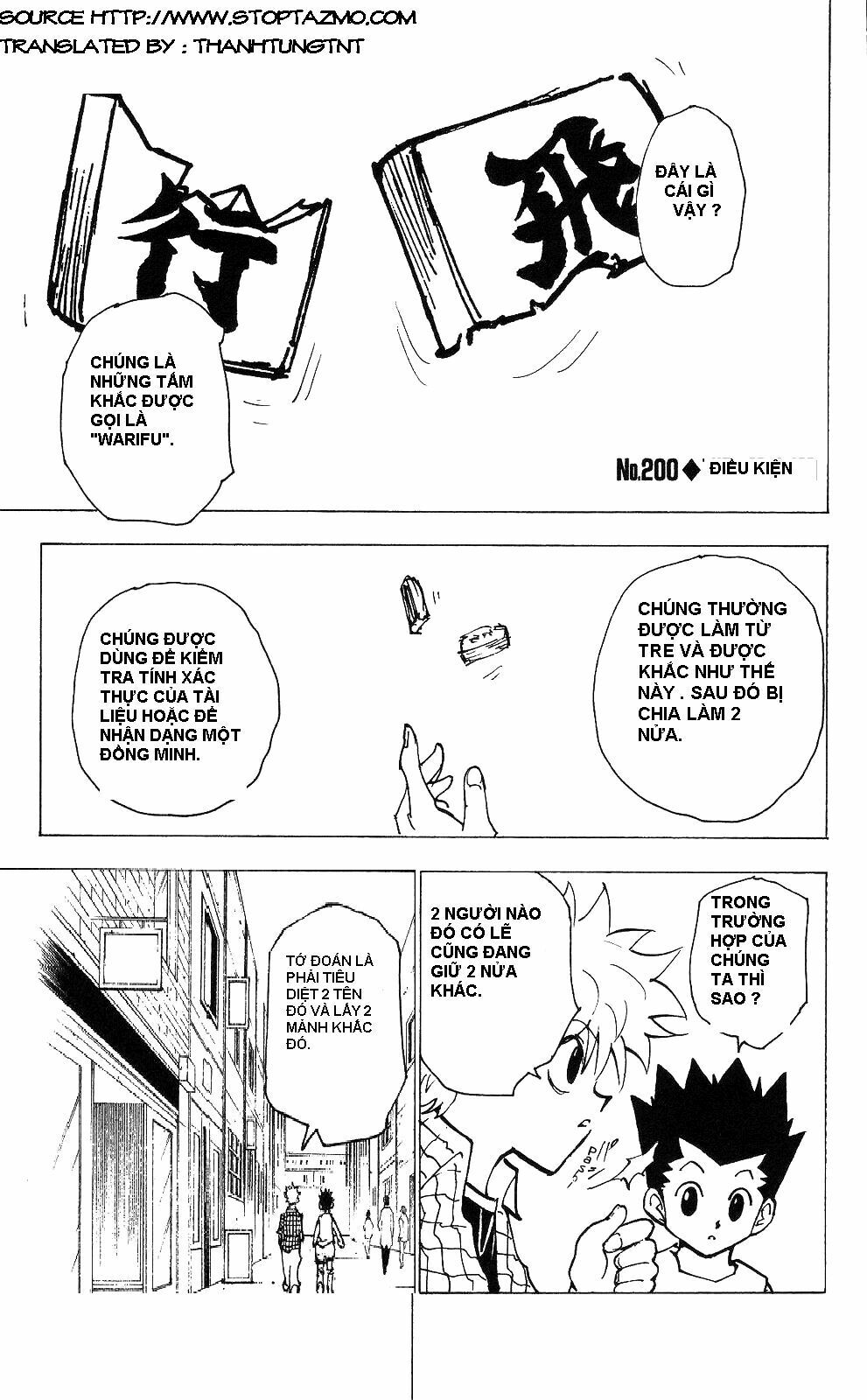 Hunter X Hunter Chapter 200 - 1