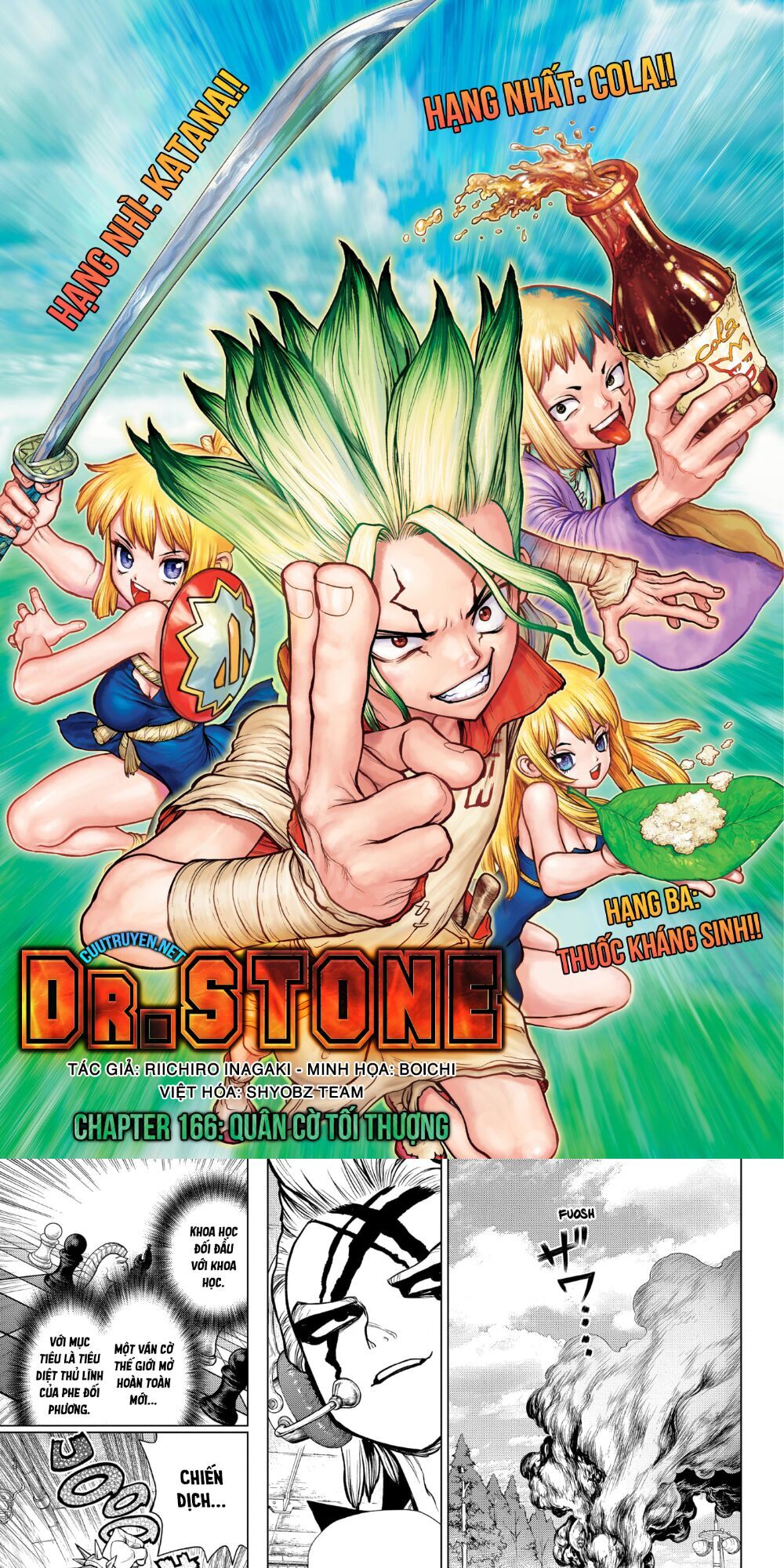 Dr.stone Chapter 166 - 1