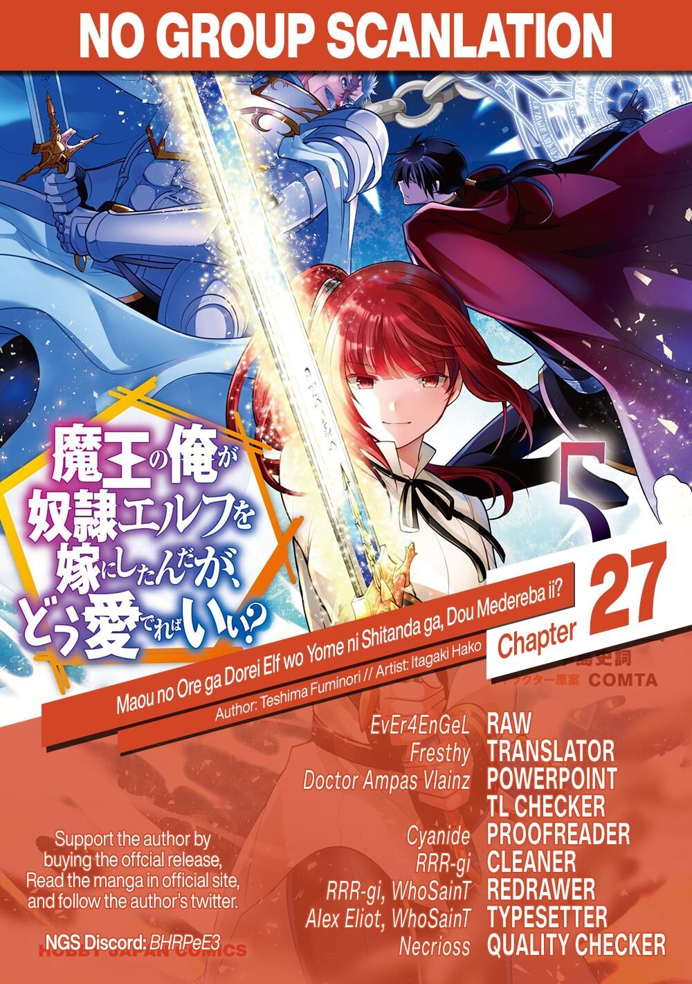 Maou No Ore Ga Dorei Elf Wo Yome Ni Shitanda Ga, Dou Medereba Ii? Chapter 27 - 37