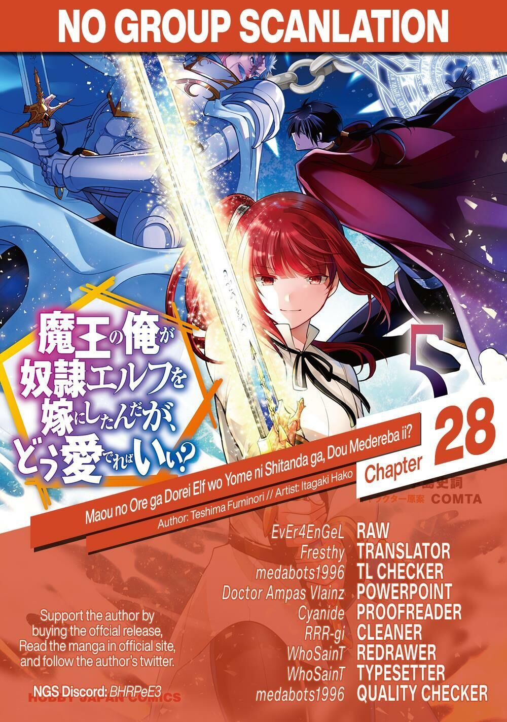 Maou No Ore Ga Dorei Elf Wo Yome Ni Shitanda Ga, Dou Medereba Ii? Chapter 28 - 34