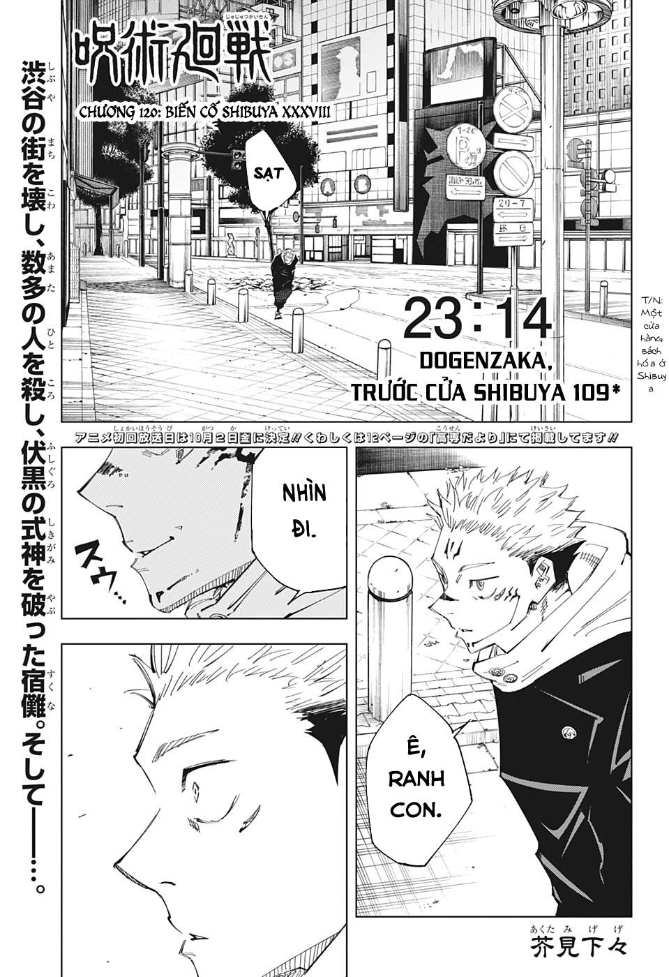 Jujutsu Kaisen - Chú Thuật Hồi Chiến Chapter 120 - 4