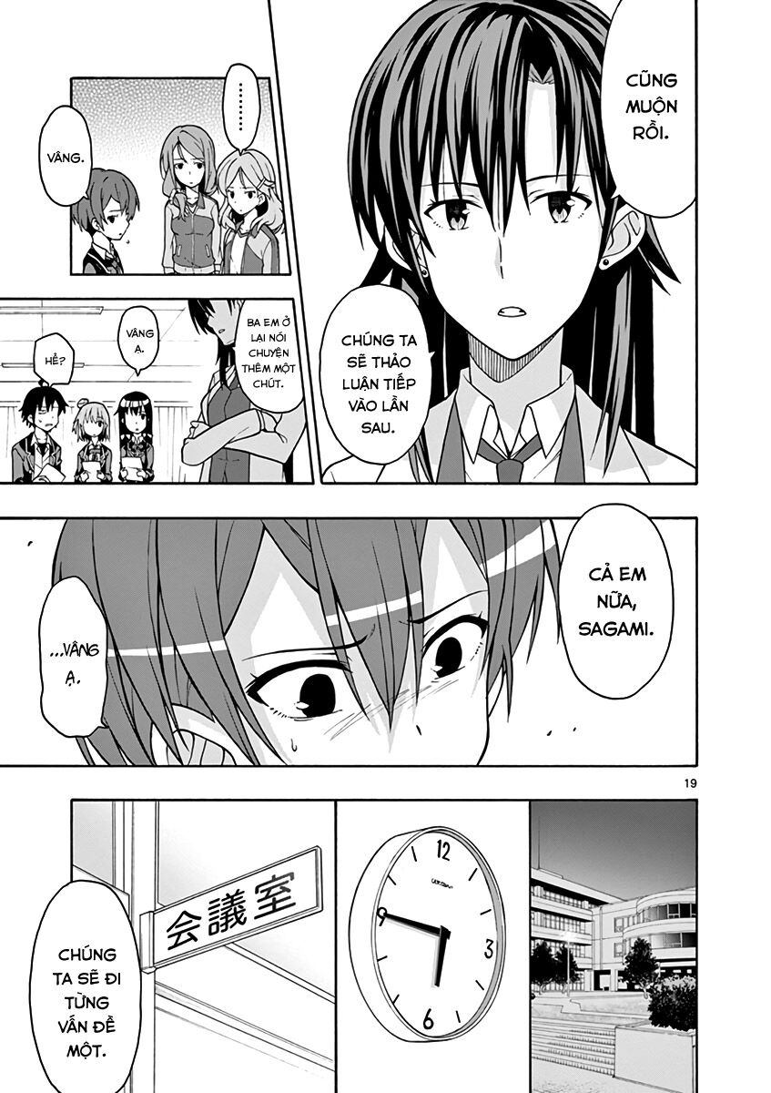 Yahari Ore No Seishun Rabukome Wa Machigatte Iru. @ Comic Chapter 45 - 19