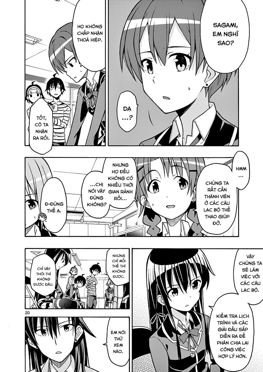 Yahari Ore No Seishun Rabukome Wa Machigatte Iru. @ Comic Chapter 45 - 20