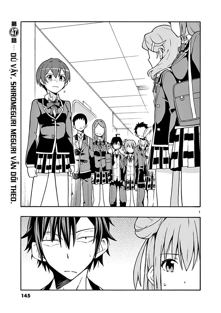 Yahari Ore No Seishun Rabukome Wa Machigatte Iru. @ Comic Chapter 47 - 1