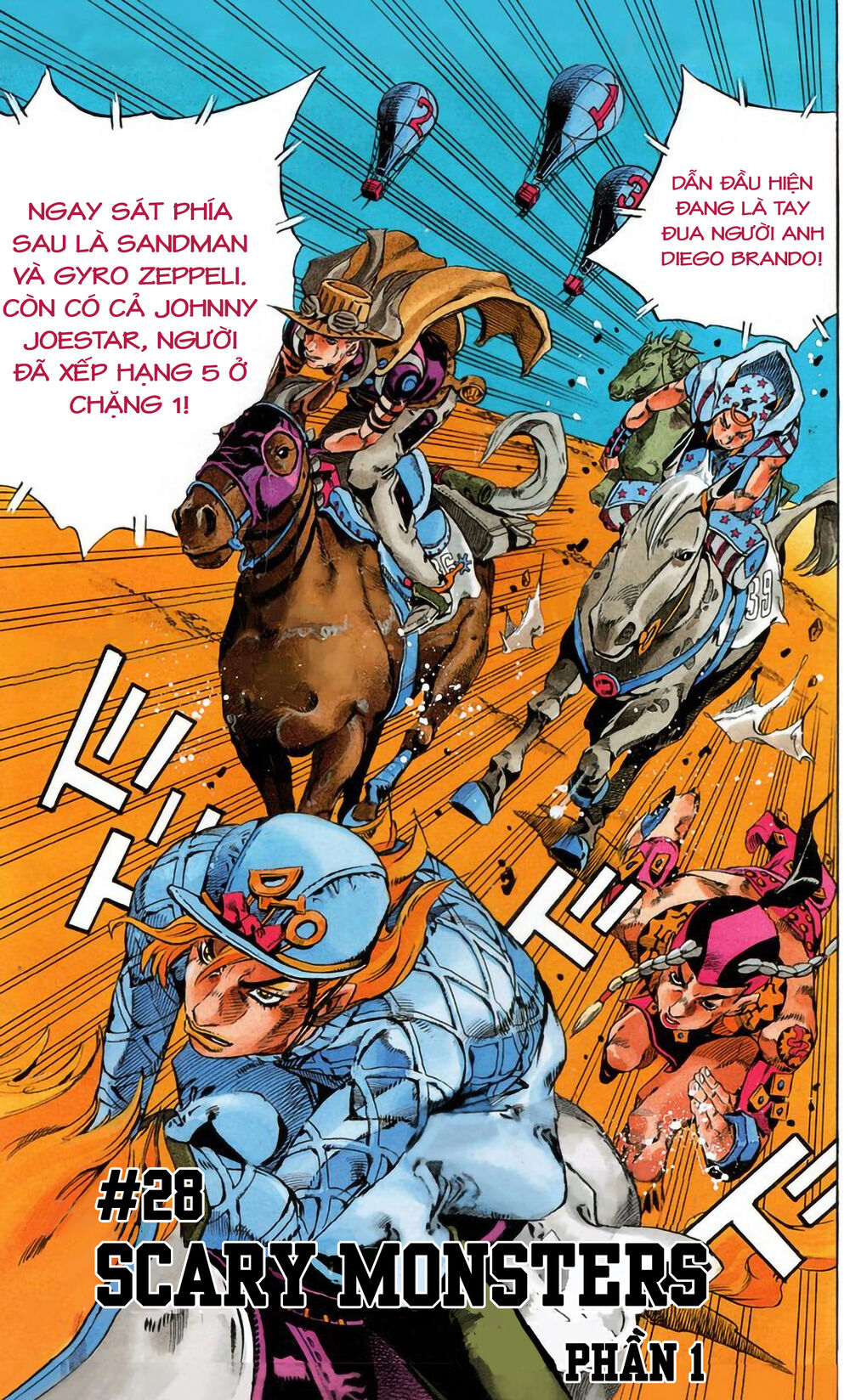 Cuộc Phiêu Lưu Bí Ẩn Phần 7: Steel Ball Run Chapter 28 - 3