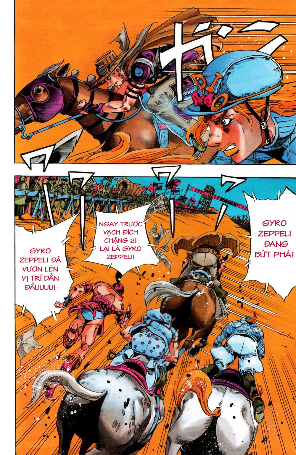 Cuộc Phiêu Lưu Bí Ẩn Phần 7: Steel Ball Run Chapter 28 - 5