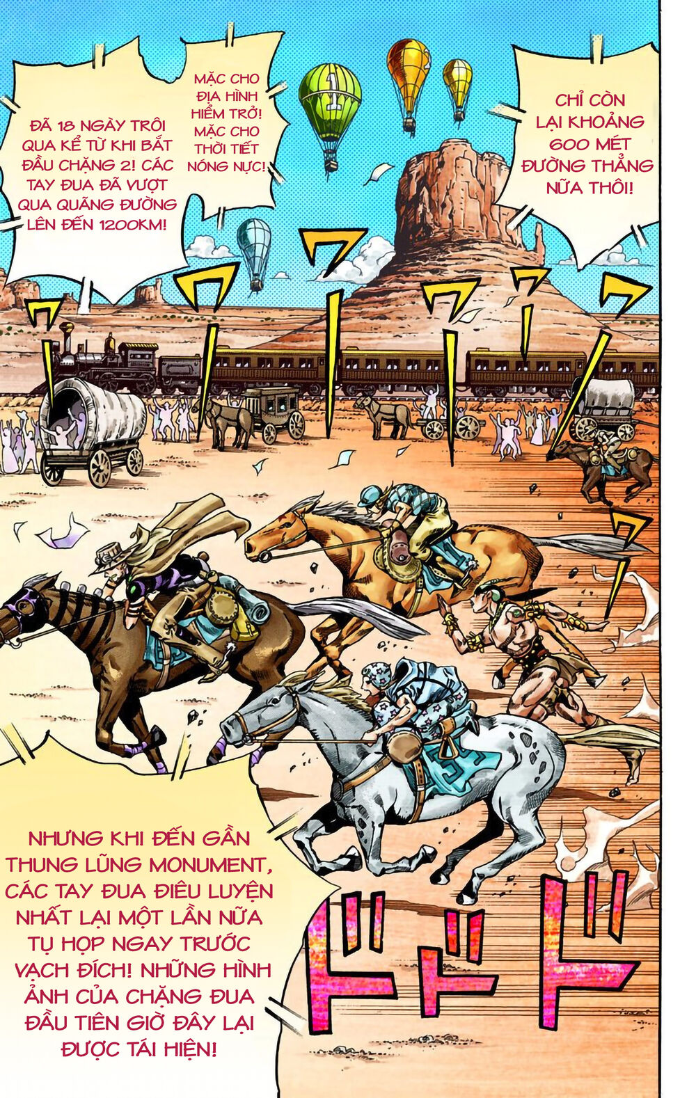 Cuộc Phiêu Lưu Bí Ẩn Phần 7: Steel Ball Run Chapter 28 - 6