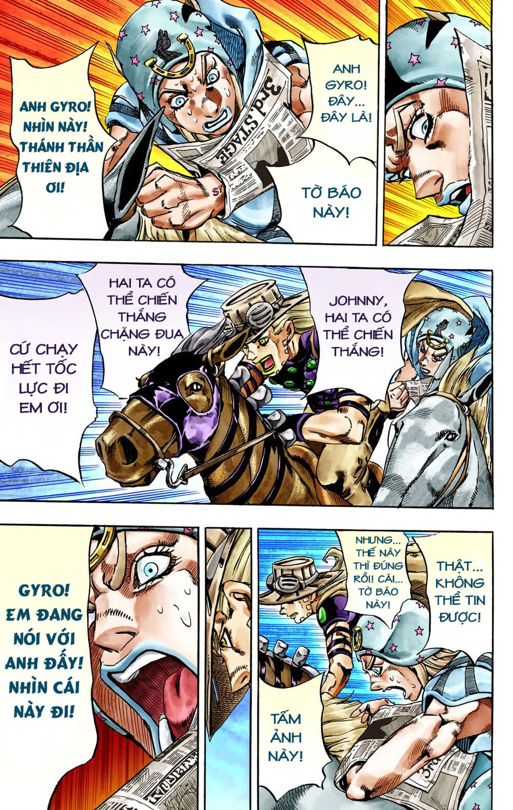 Cuộc Phiêu Lưu Bí Ẩn Phần 7: Steel Ball Run Chapter 28 - 8