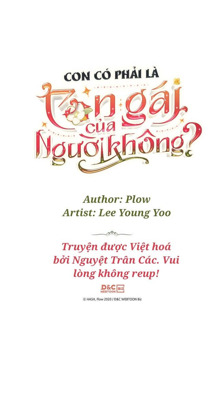 Con Có Phải Con Là Con Gái Của Ngài Không? Chapter 47 - 66