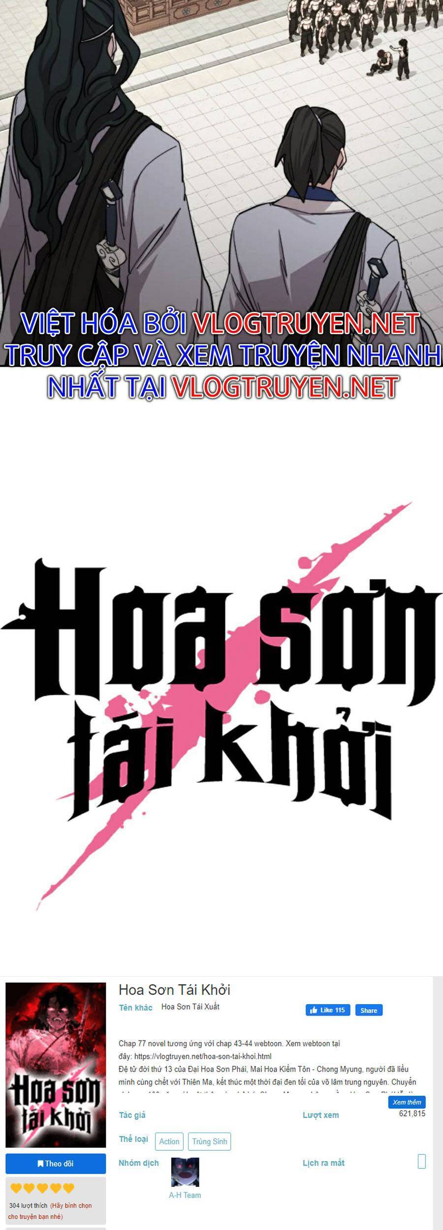 Hoa Sơn Tái Xuất | Hoa Sơn Tái Khởi Chapter 54 - 139