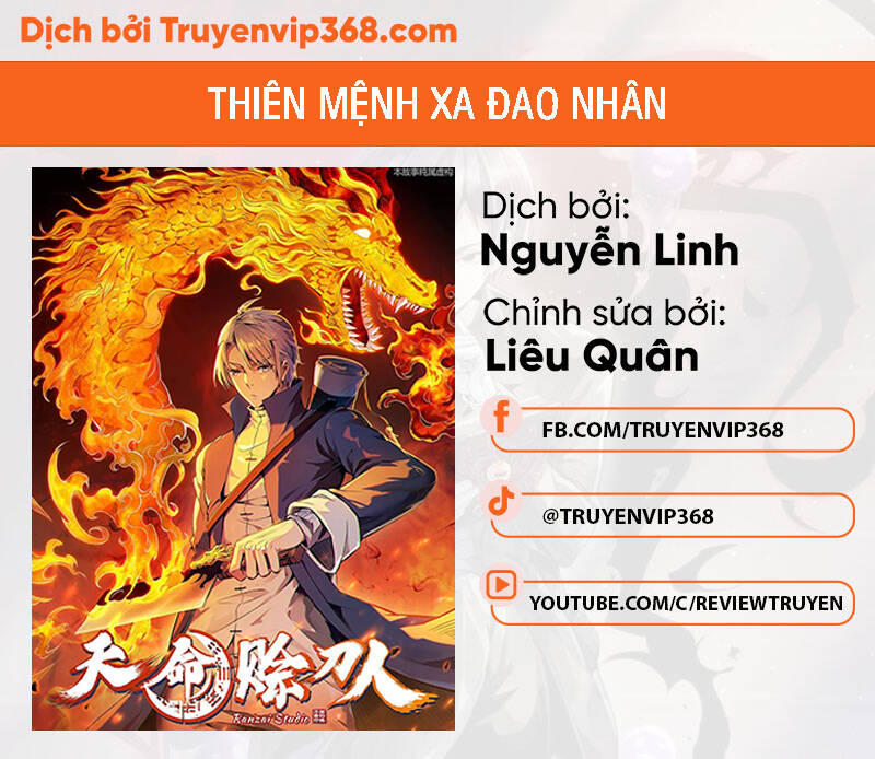 Thiên Mệnh Xa Đao Nhân Chapter 1 - 1