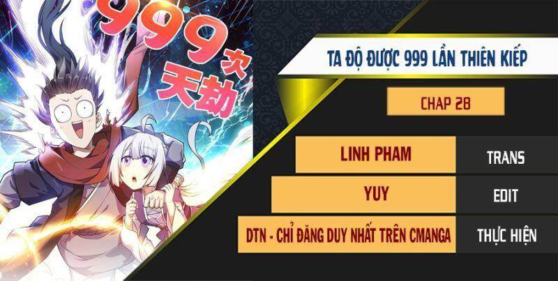 Ta Độ 999 Lần Thiên Kiếp Chapter 28 - 1