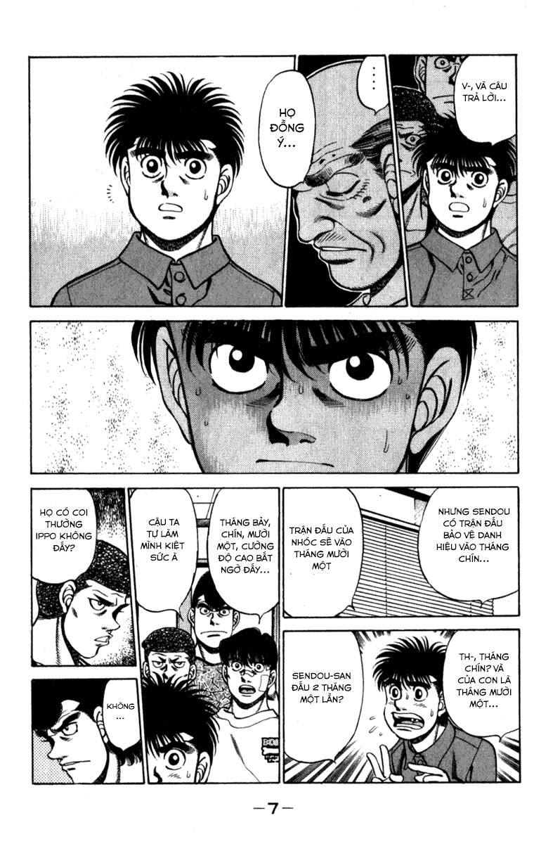 Võ Sĩ Quyền Anh Ippo Chapter 224 - 8