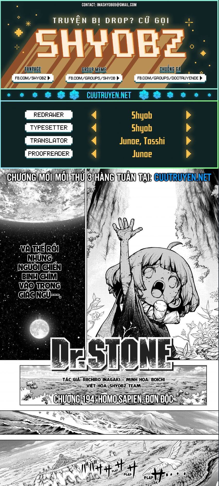 Dr.stone Chapter 194 - 1