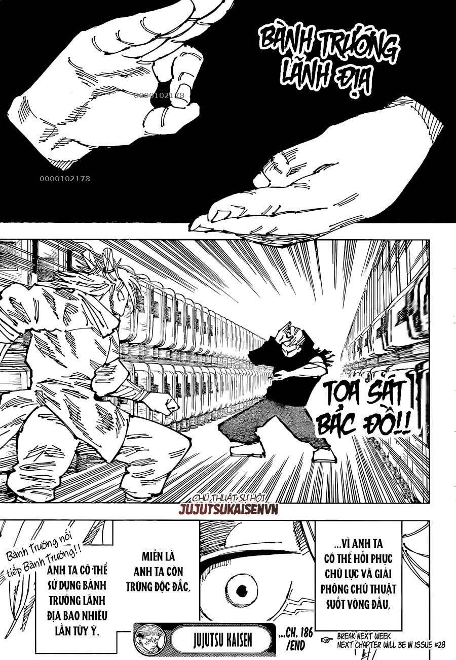 Jujutsu Kaisen - Chú Thuật Hồi Chiến Chapter 186 - 17